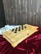 Handmade chess set 3 in 1, 60×30×9 cm, art. 191055, Brown