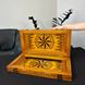 Handmade wooden backgammon, 52×26×8 cm, art. 190370, Black