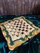 Handmade chess set 3 in 1, 60×30×9 cm, art. 191053, Brown