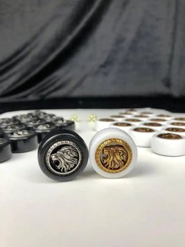 Set of acrylic stone pieces "Lion", 25 mm, art. 802812