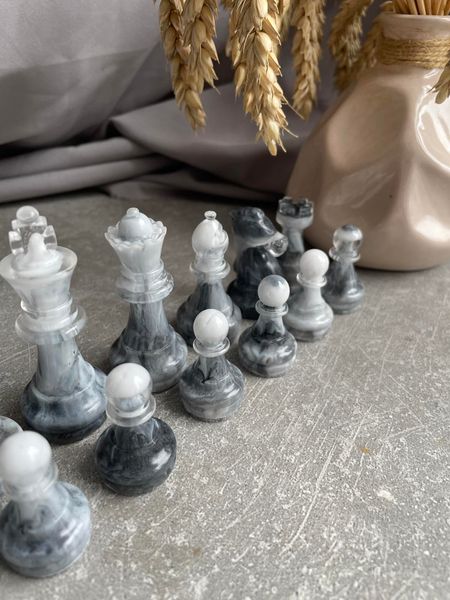 Set of chess pieces "Classic" made of epoxy resin, art. 809928