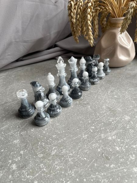 Set of chess pieces "Classic" made of epoxy resin, art. 809928