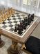 Wooden chess table, art. 197000, Brown