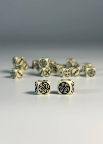 Dice, billiard ball, 12 mm, art. 800904