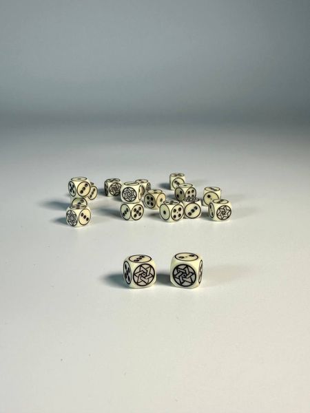 Dice, billiard ball, 12 mm, art. 800904