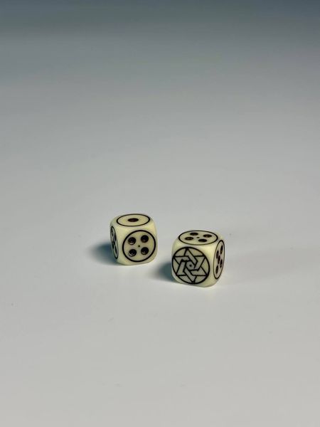 Dice, billiard ball, 12 mm, art. 800904