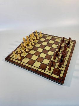 Chess&Backgammon set, 40×20×4 см, art. 198013, Brown