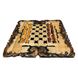 Handmade chess set 3 in 1, 70×33×9 cm, art. 191059, Brown