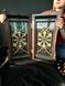 Handmade backgammon with carving under glass, 58×28×10 cm, art. 192372, Brown