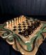 Handmade chess set 3 in 1, 60×30×9 cm, art. 191040