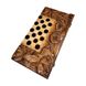 Handmade chess set 3 in 1, 70×35×9 cm, art. 191504, Brown