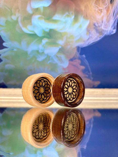 Set of wooden pieces "Kaleidoscope gold" 25 mm, 832503