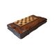 Handmade chess set 3 in 1, 60×30×9 cm, art. 191037, Brown