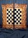 Handmade chess set 3 in 1, 60×30×9 cm, art. 191047, Brown