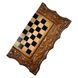 Handmade chess set 3 in 1, 60×30×9 cm, art. 191047, Brown