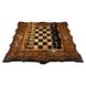 Handmade chess set 3 in 1, 60×30×9 cm, art. 191047, Brown