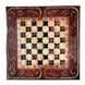 Chess set 3 in 1 handmade, 60×30 cm, art. 191018, Brown