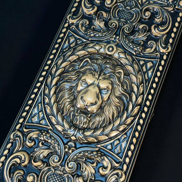 Wooden backgammon "Lion", 50×23×5 cm, art.193001