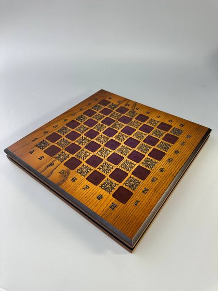 Chessboard made of wood, 33×33×4 cm, art. 191106, Brown