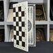 Luxurious backgammon set in white acrylic stone, perfect gift, White