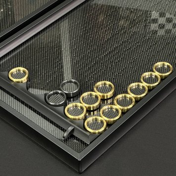 Carbon backgammon, art. 61×25 cm, 260000