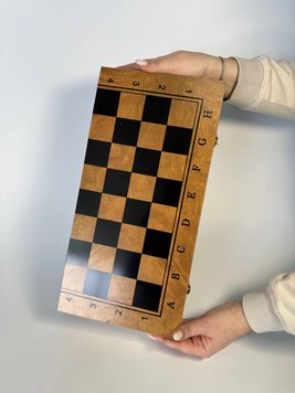 Chess&Backgammon set, 40×20×4 см, art. 194022, Brown