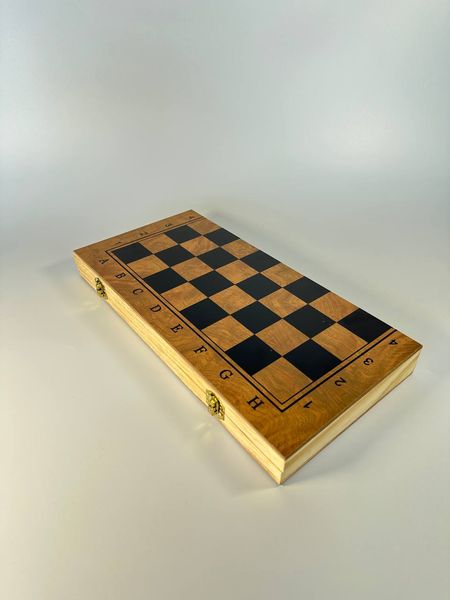 Chess&Backgammon set, 40×20×4 см, art. 194022, Brown